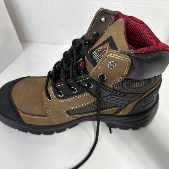 Kodiak Boots Men's Rebel 6" High Size 8 - Steel Toe, Steel Plate, Leather Boots - Picture 11 of 14